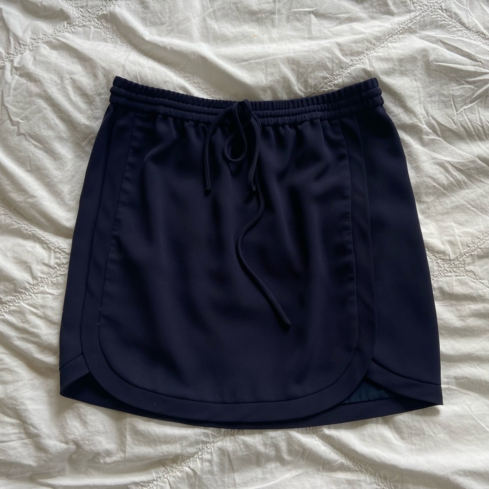 J. Crew Tie-Waist Skirt w/ Pockets